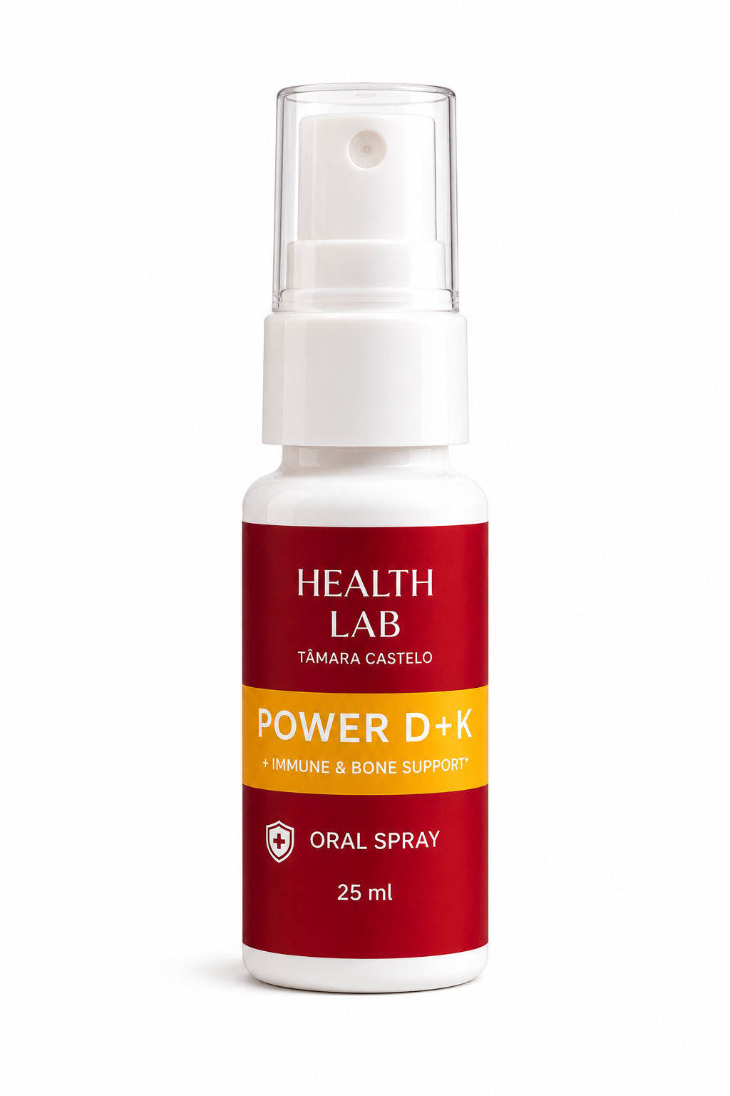 Vitamina D3 (3000UI) + K2 (250μg) em Spray — Imunidade & Ossos
