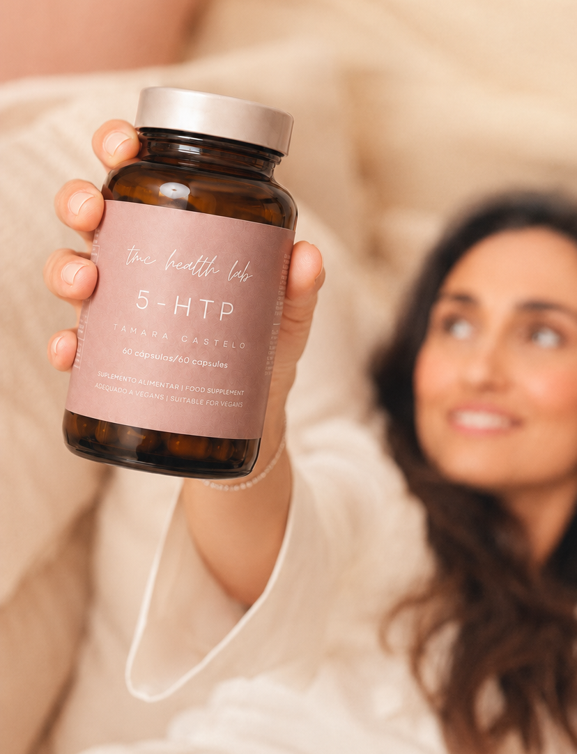 5-HTP — Ansiedade, Humor & Sono Natural