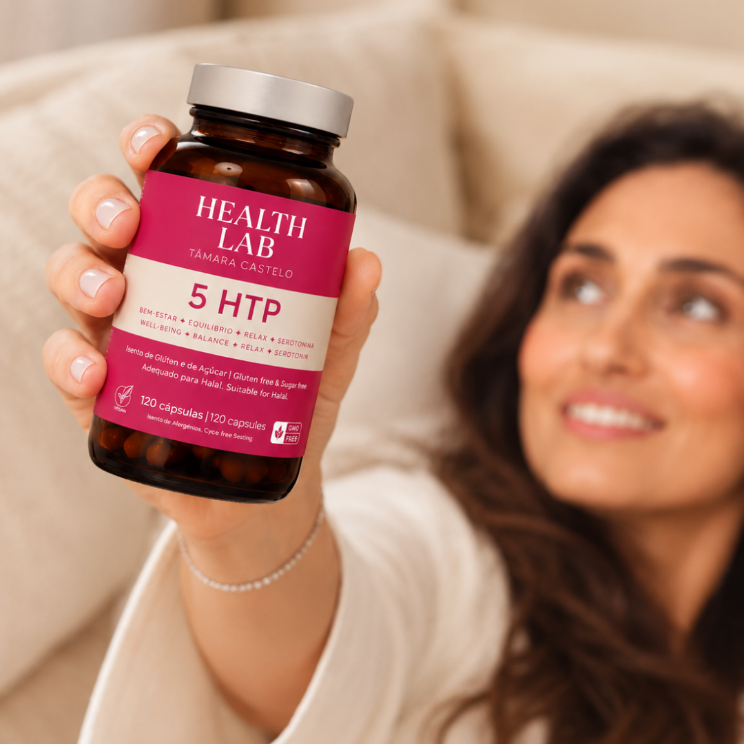 5-HTP NEW — Ansiedade, Humor & Sono Natural